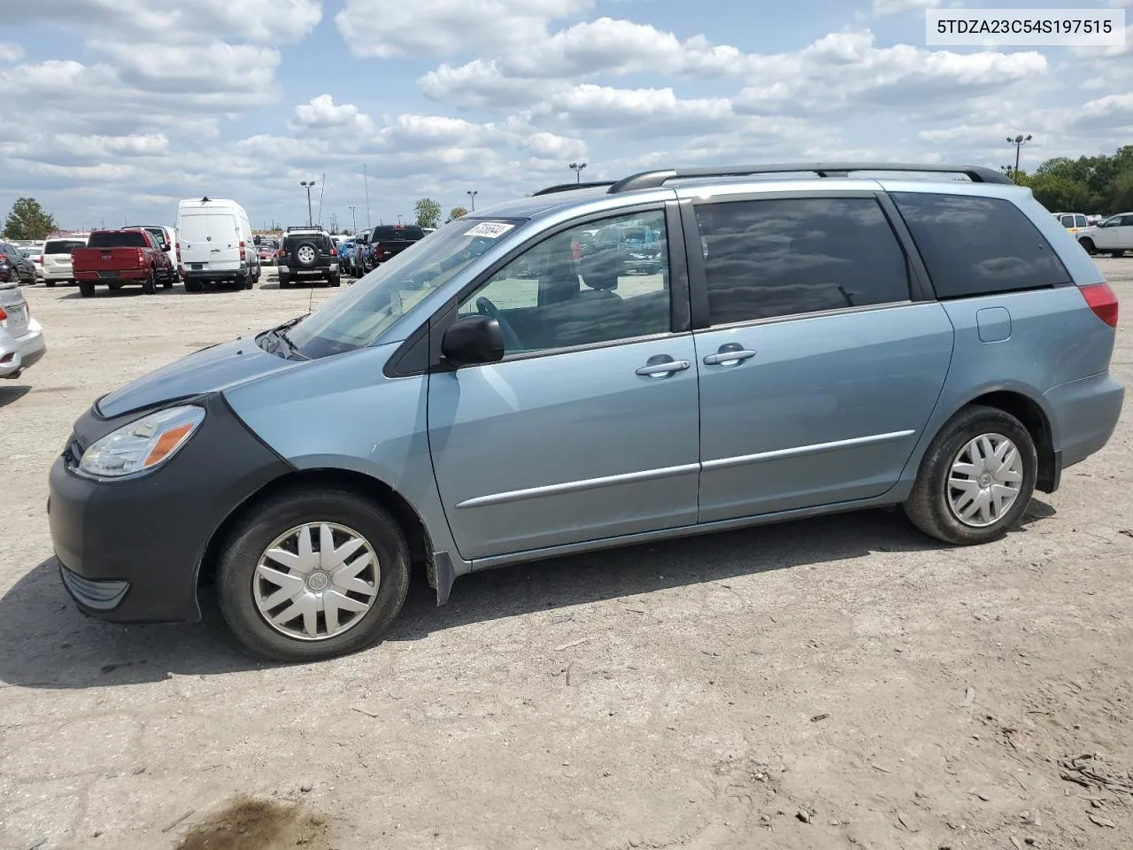 2004 Toyota Sienna Ce VIN: 5TDZA23C54S197515 Lot: 67856644