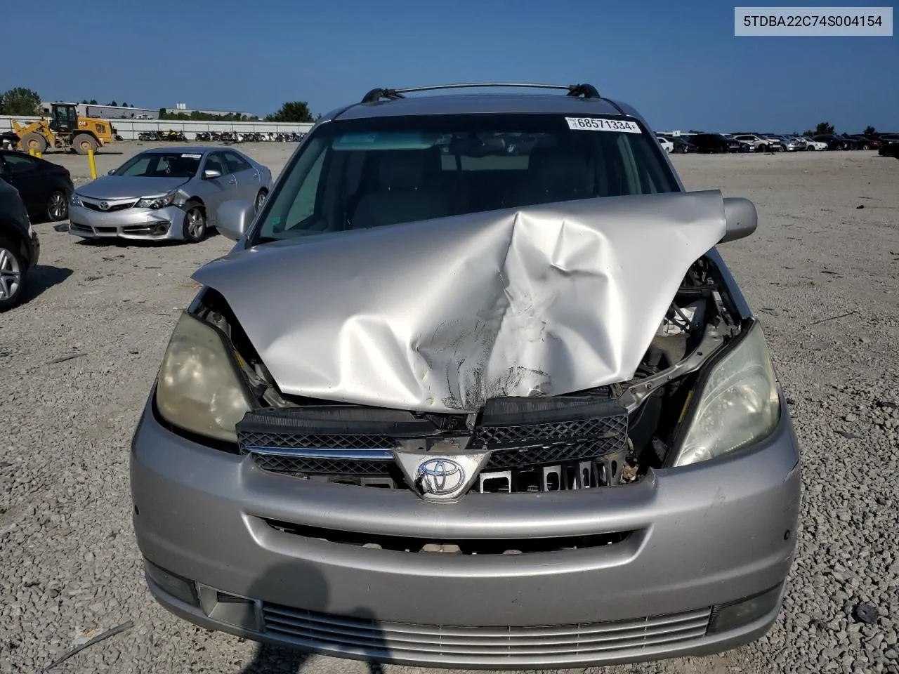 2004 Toyota Sienna Xle VIN: 5TDBA22C74S004154 Lot: 68571334