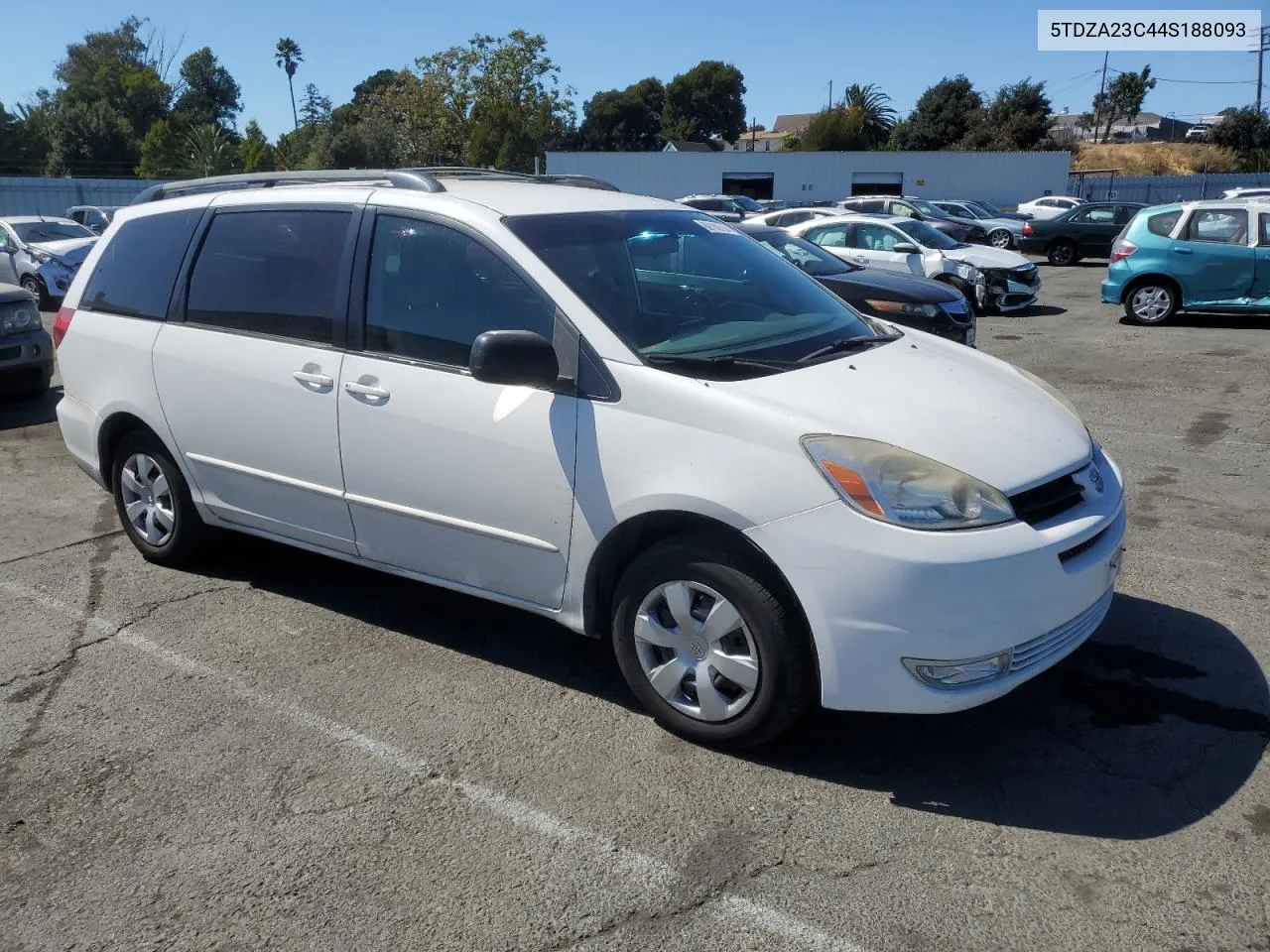 2004 Toyota Sienna Ce VIN: 5TDZA23C44S188093 Lot: 69180594