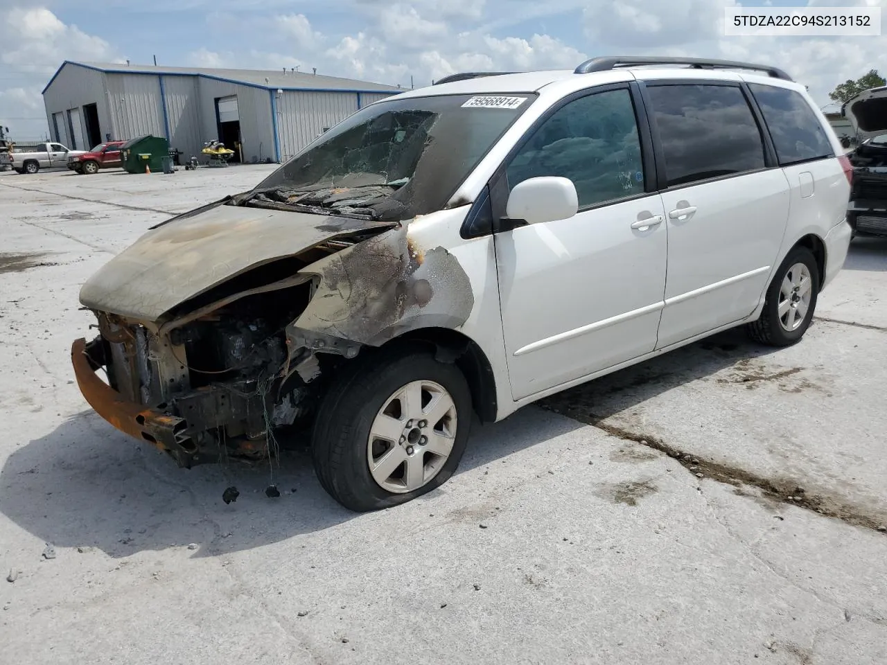 2004 Toyota Sienna Xle VIN: 5TDZA22C94S213152 Lot: 69522314