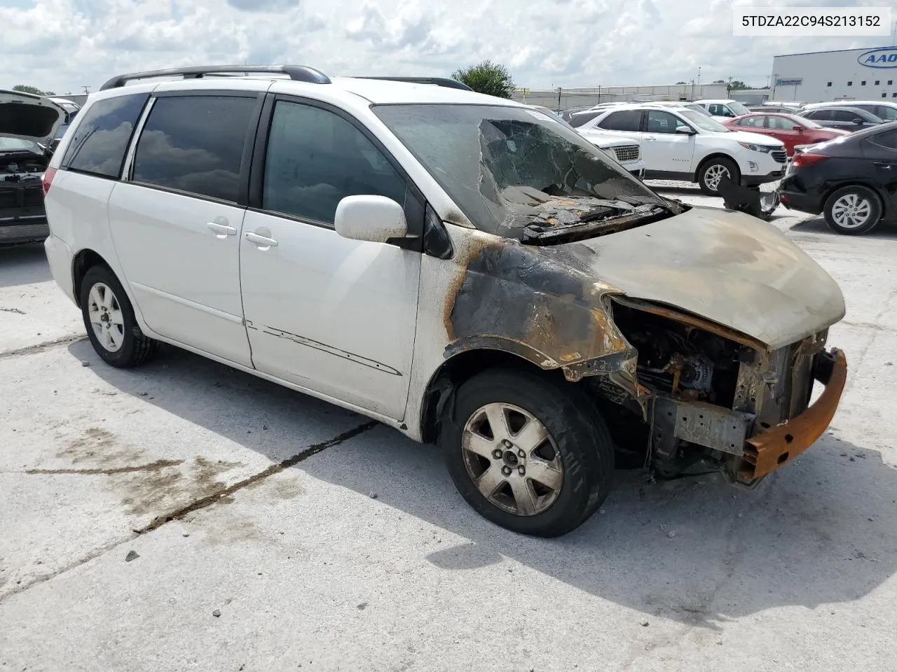 2004 Toyota Sienna Xle VIN: 5TDZA22C94S213152 Lot: 69522314