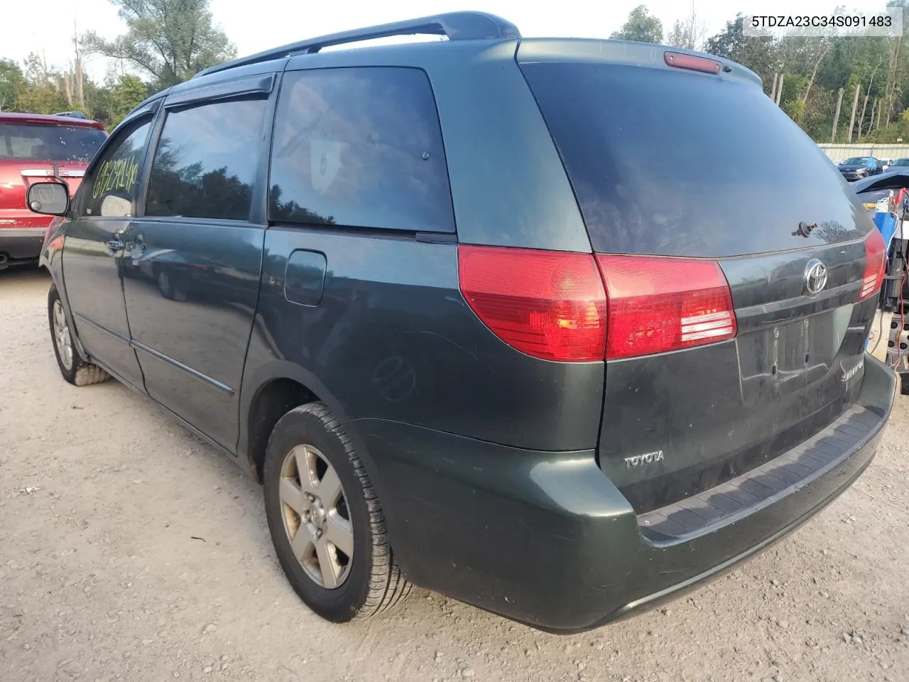 2004 Toyota Sienna Ce VIN: 5TDZA23C34S091483 Lot: 69523914