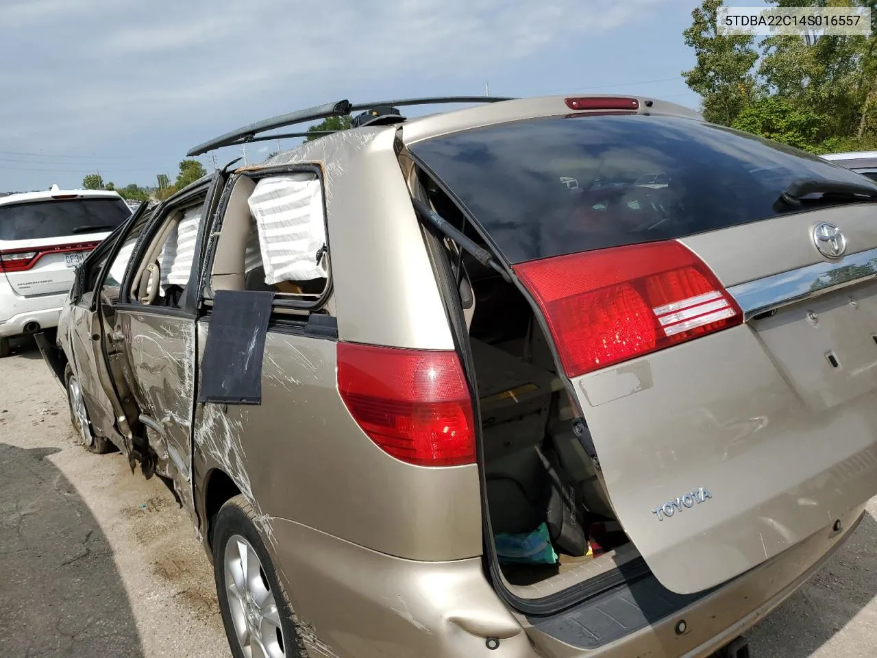 2004 Toyota Sienna Xle VIN: 5TDBA22C14S016557 Lot: 69830933