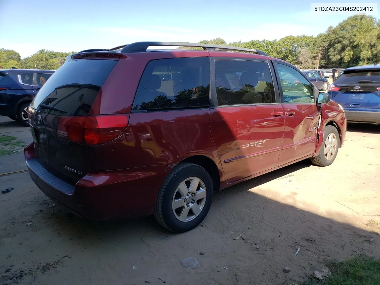 5TDZA23C04S202412 2004 Toyota Sienna Ce