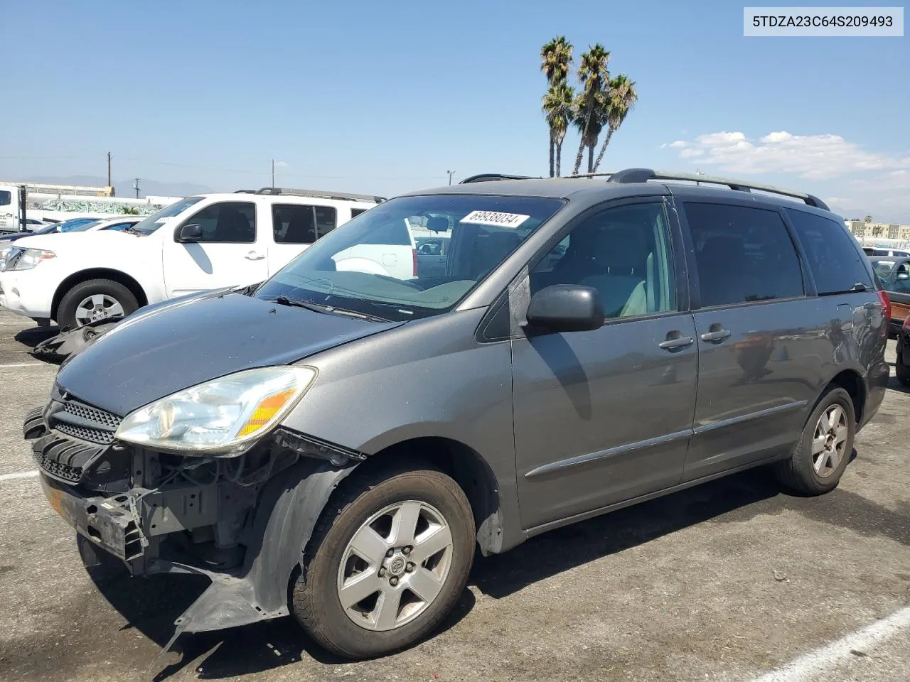 5TDZA23C64S209493 2004 Toyota Sienna Ce