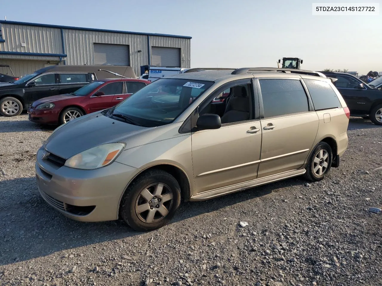 2004 Toyota Sienna Ce VIN: 5TDZA23C14S127722 Lot: 70272734