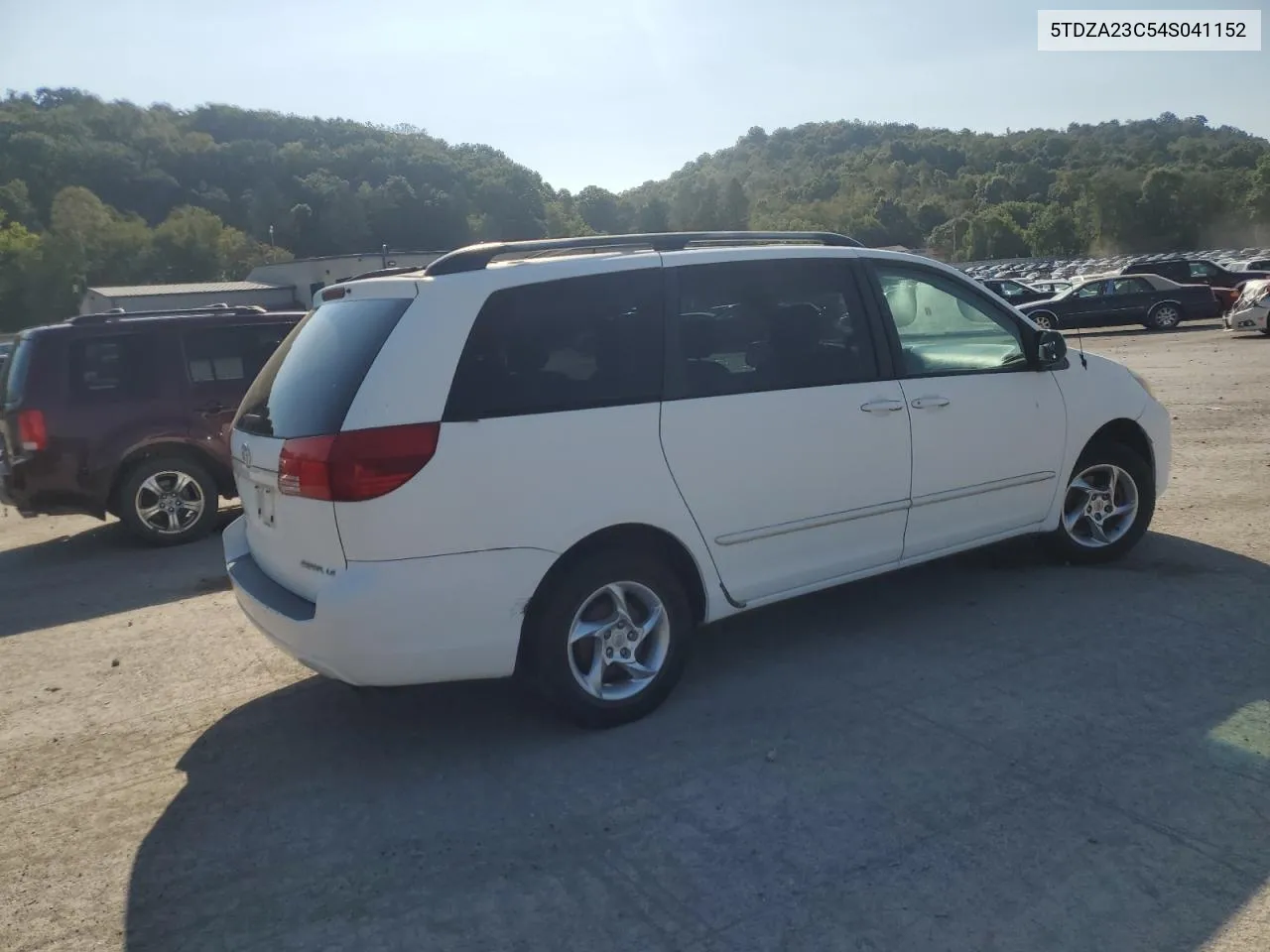 2004 Toyota Sienna Ce VIN: 5TDZA23C54S041152 Lot: 70391304