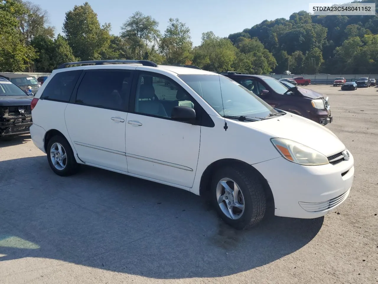 2004 Toyota Sienna Ce VIN: 5TDZA23C54S041152 Lot: 70391304