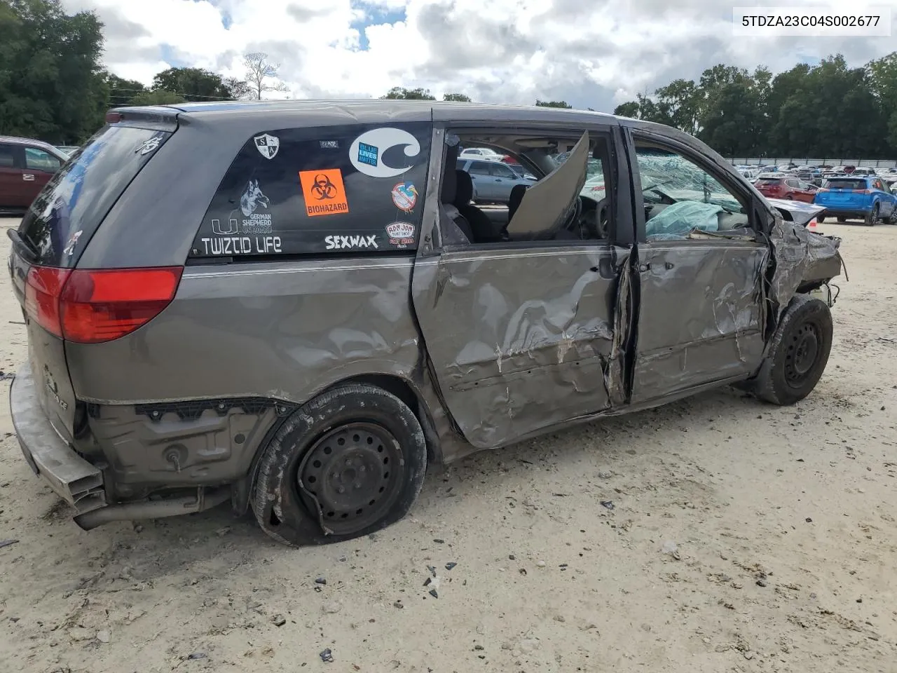 5TDZA23C04S002677 2004 Toyota Sienna Ce