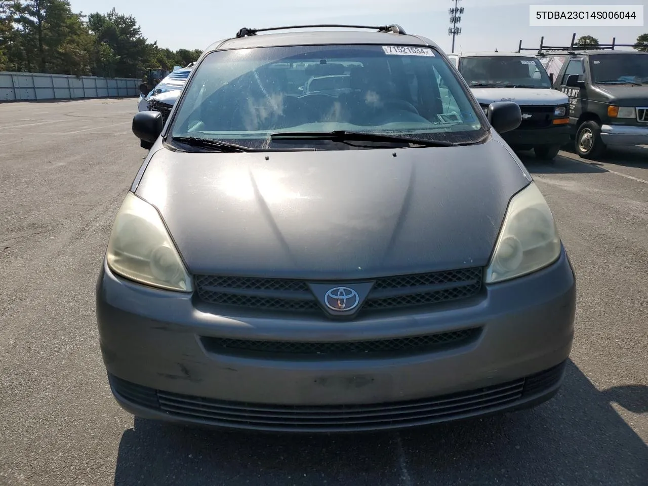 2004 Toyota Sienna Le VIN: 5TDBA23C14S006044 Lot: 71521534