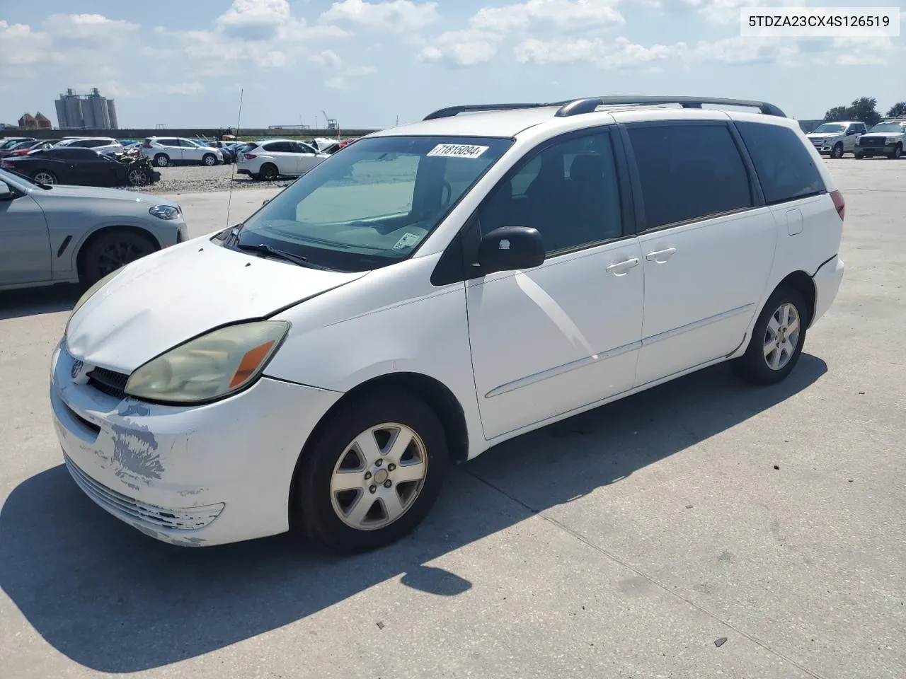 5TDZA23CX4S126519 2004 Toyota Sienna Ce