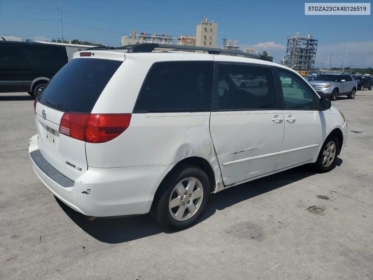 2004 Toyota Sienna Ce VIN: 5TDZA23CX4S126519 Lot: 71815094