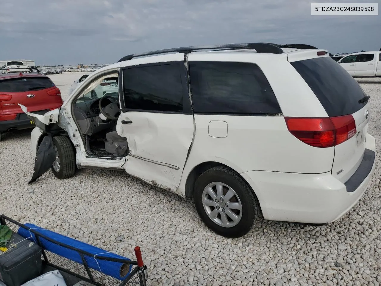 2004 Toyota Sienna Ce VIN: 5TDZA23C24S039598 Lot: 71826914