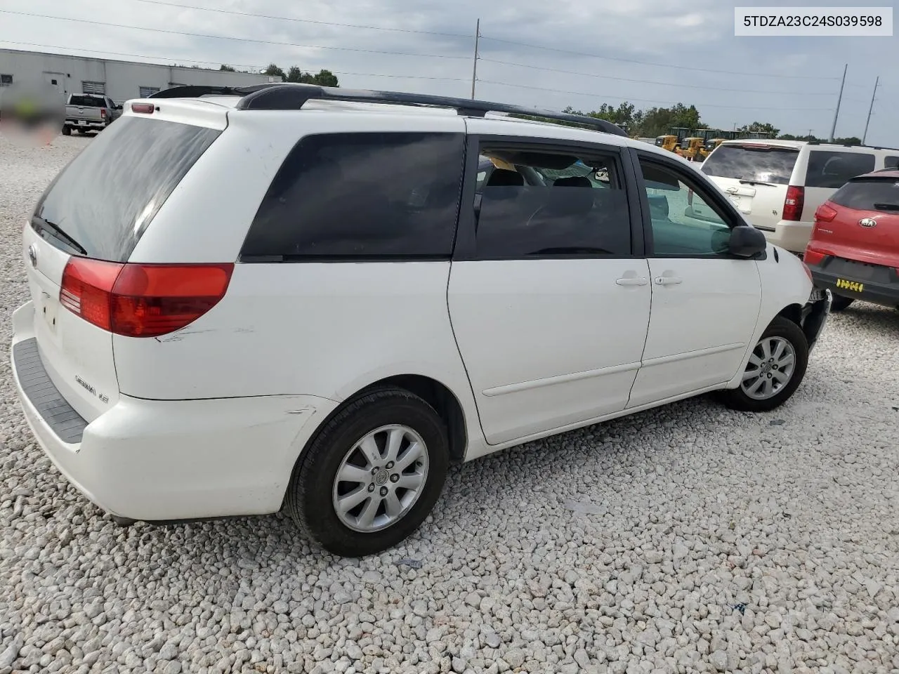 2004 Toyota Sienna Ce VIN: 5TDZA23C24S039598 Lot: 71826914