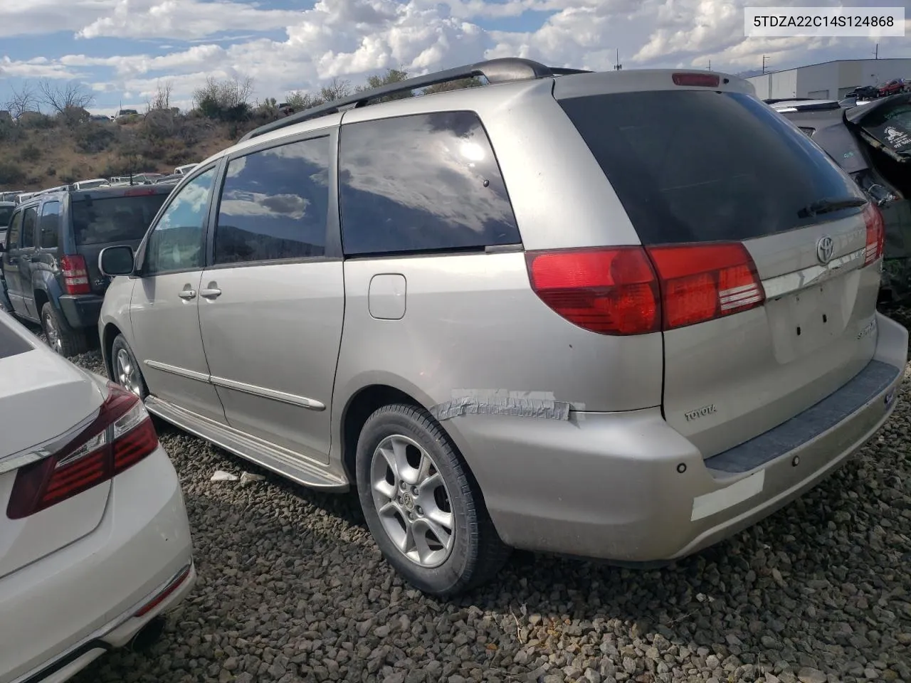 2004 Toyota Sienna Xle VIN: 5TDZA22C14S124868 Lot: 71869104