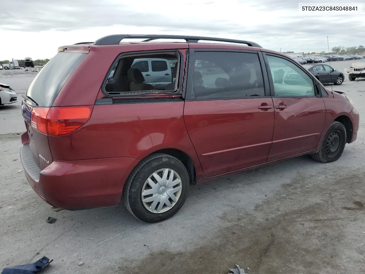 2004 Toyota Sienna Ce VIN: 5TDZA23C84S048841 Lot: 71875814