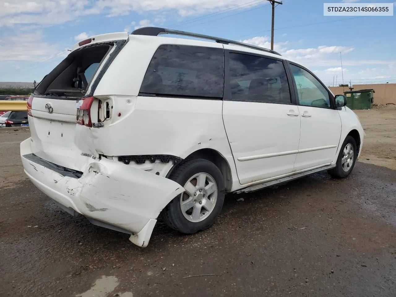 2004 Toyota Sienna Ce VIN: 5TDZA23C14S066355 Lot: 71936824