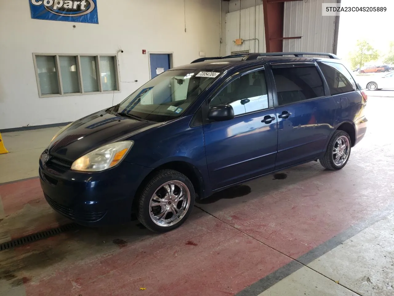 5TDZA23C04S205889 2004 Toyota Sienna Ce