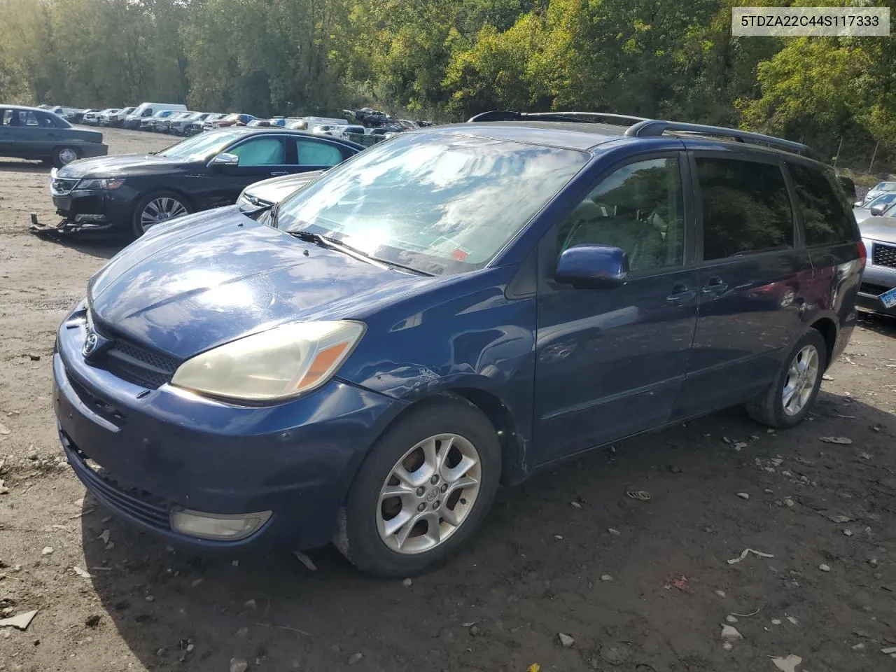 2004 Toyota Sienna Xle VIN: 5TDZA22C44S117333 Lot: 72561344