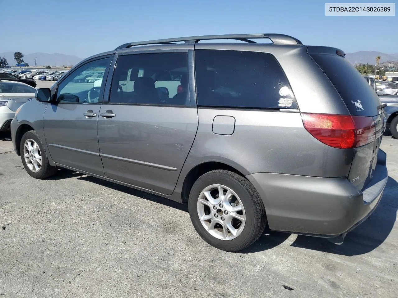 2004 Toyota Sienna Xle VIN: 5TDBA22C14S026389 Lot: 73218924