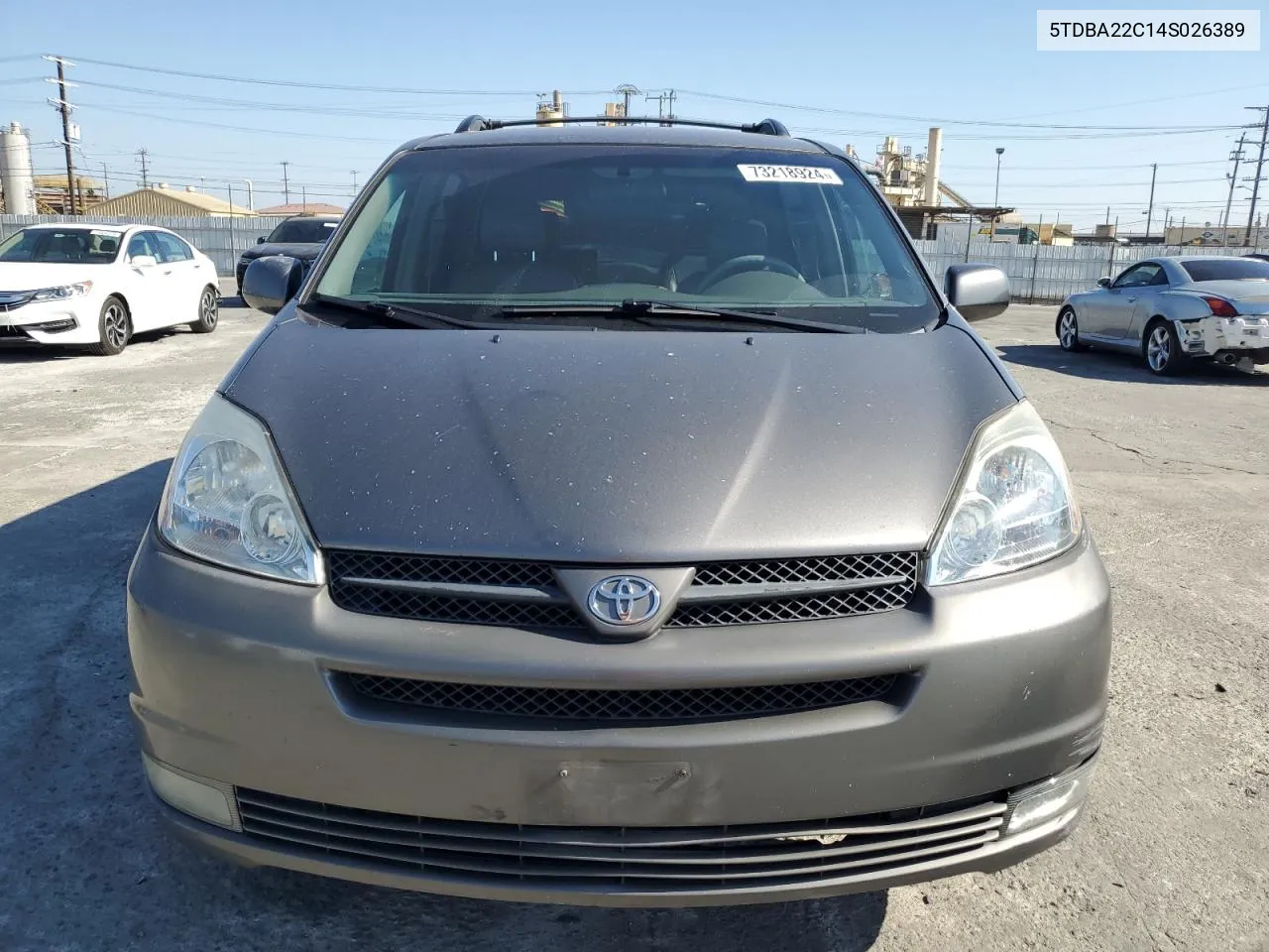 2004 Toyota Sienna Xle VIN: 5TDBA22C14S026389 Lot: 73218924