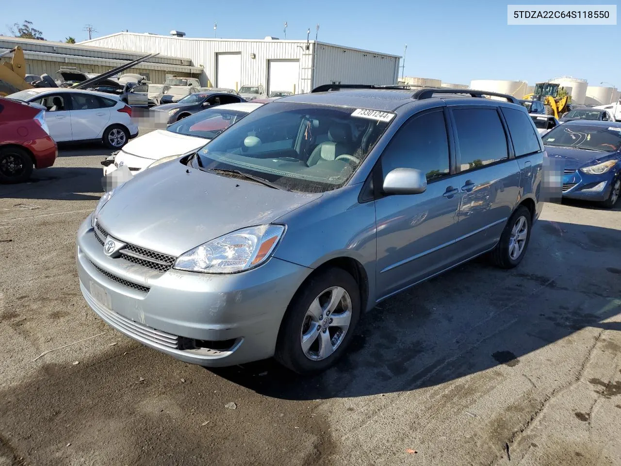 5TDZA22C64S118550 2004 Toyota Sienna Xle