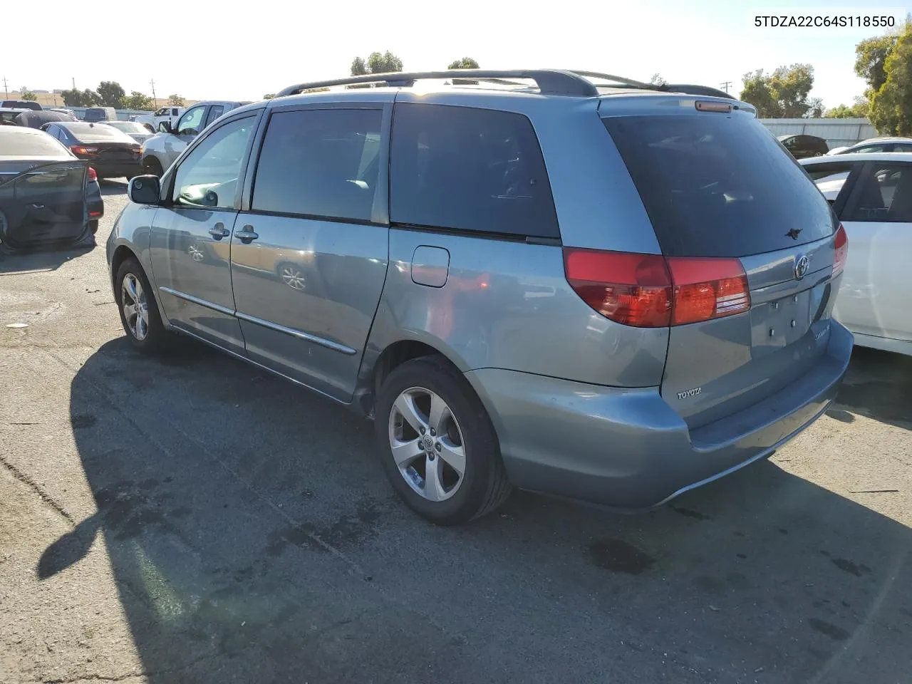 2004 Toyota Sienna Xle VIN: 5TDZA22C64S118550 Lot: 73301244