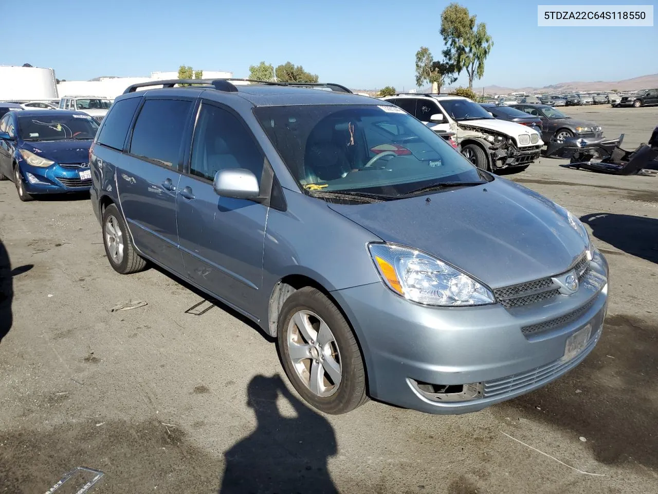 5TDZA22C64S118550 2004 Toyota Sienna Xle