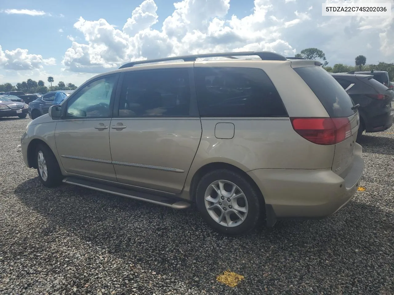 2004 Toyota Sienna Xle VIN: 5TDZA22C74S202036 Lot: 73835564