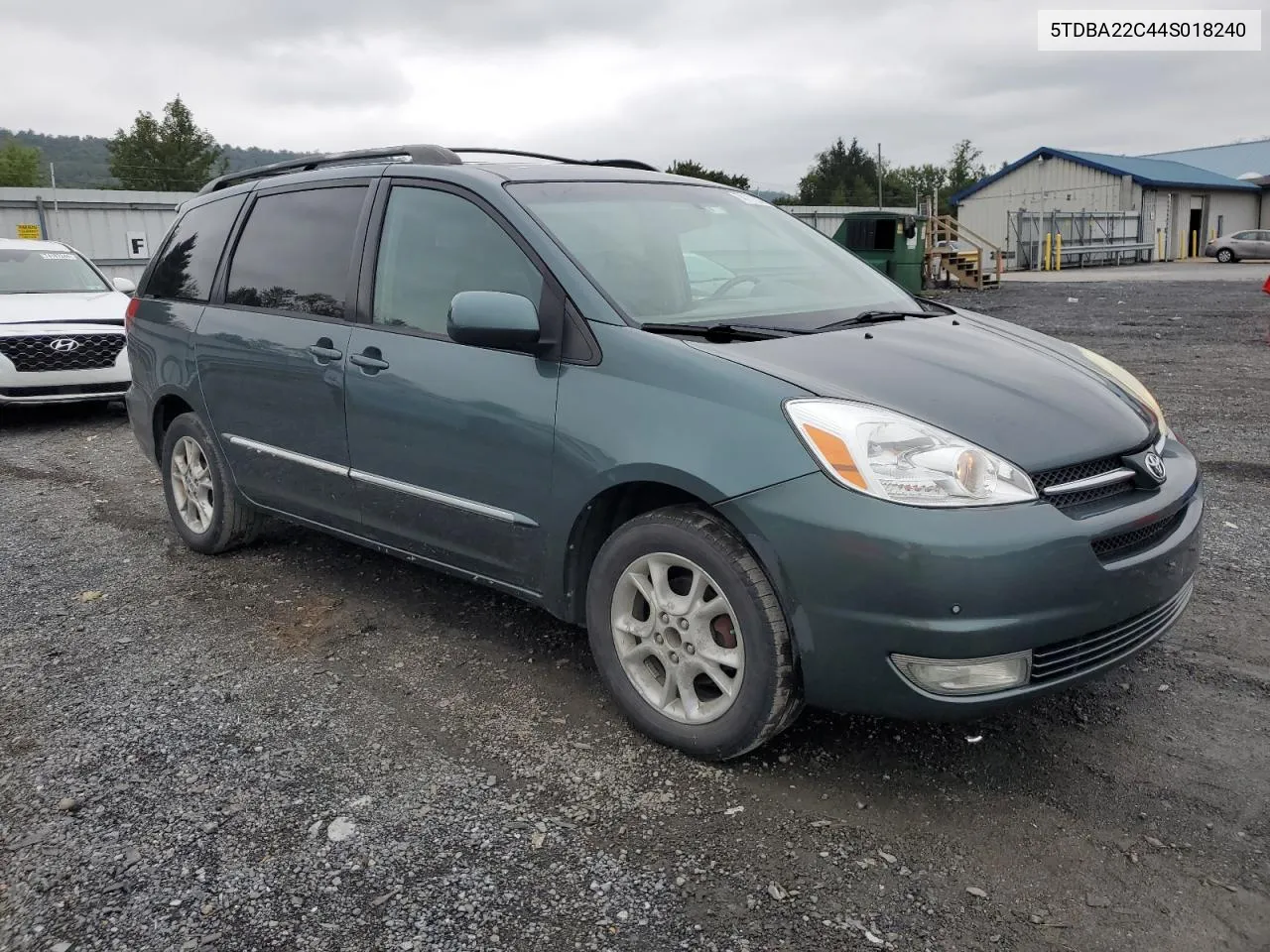 2004 Toyota Sienna Xle VIN: 5TDBA22C44S018240 Lot: 74111384