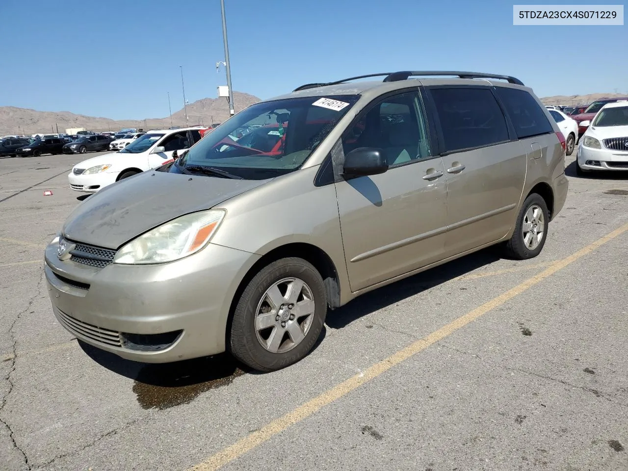 5TDZA23CX4S071229 2004 Toyota Sienna Ce