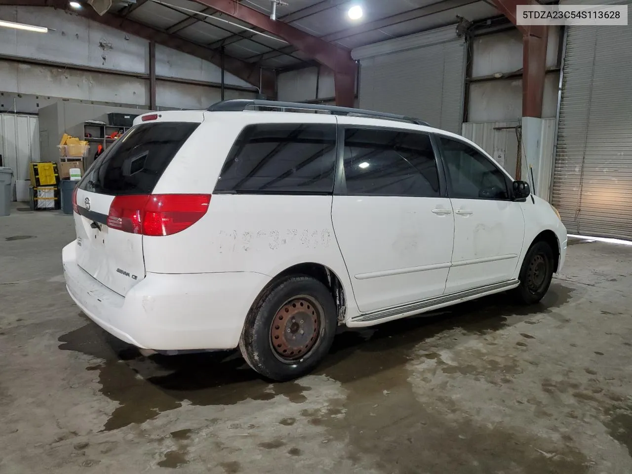 2004 Toyota Sienna Ce VIN: 5TDZA23C54S113628 Lot: 75561484