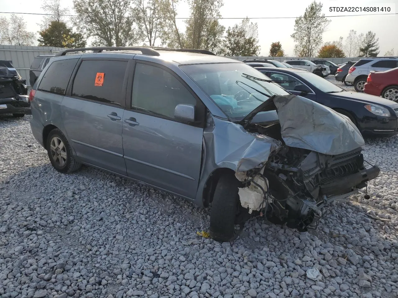 5TDZA22C14S081410 2004 Toyota Sienna Xle