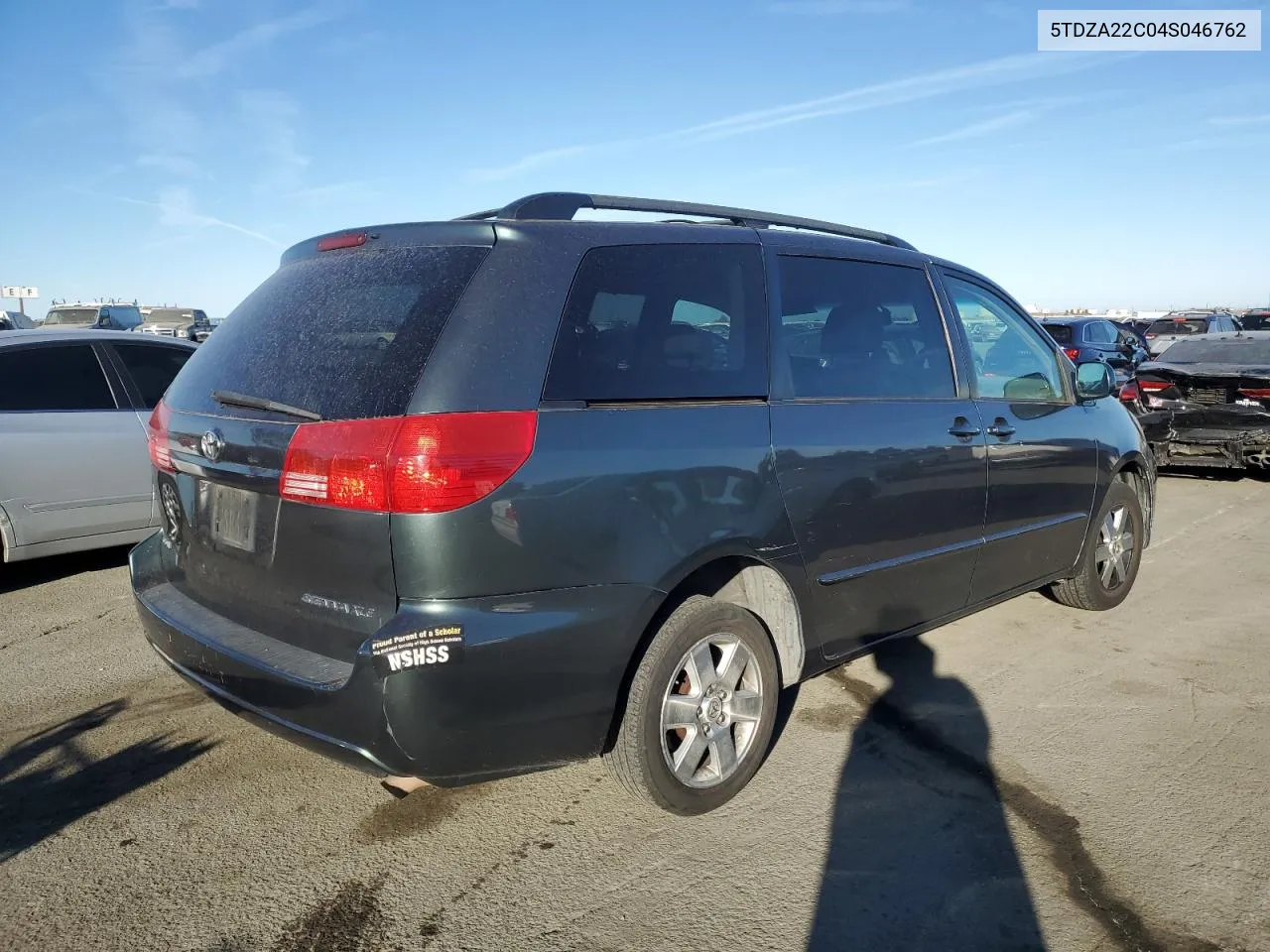 5TDZA22C04S046762 2004 Toyota Sienna Xle