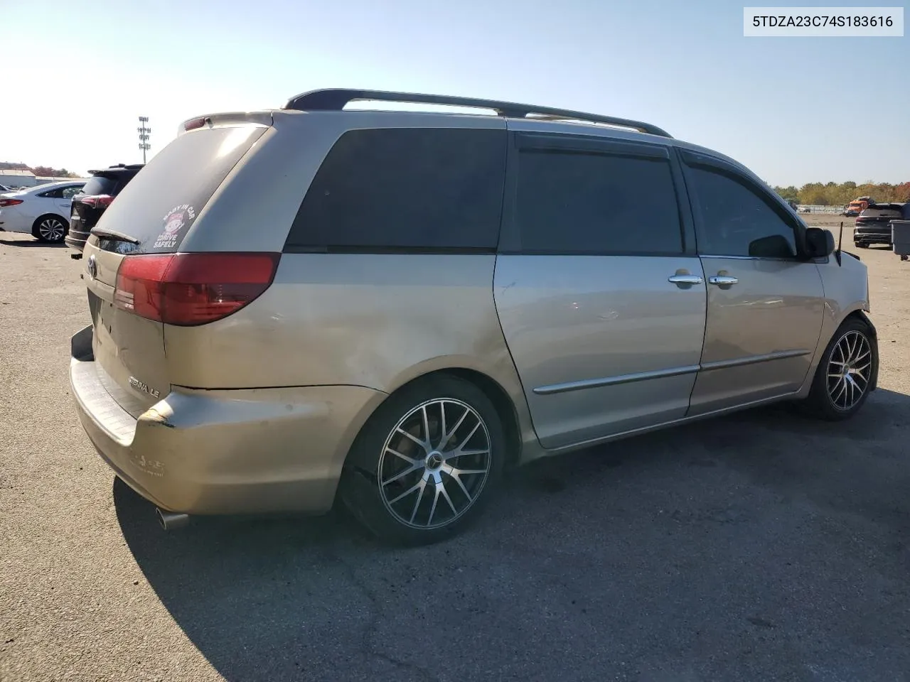 2004 Toyota Sienna Ce VIN: 5TDZA23C74S183616 Lot: 77110874