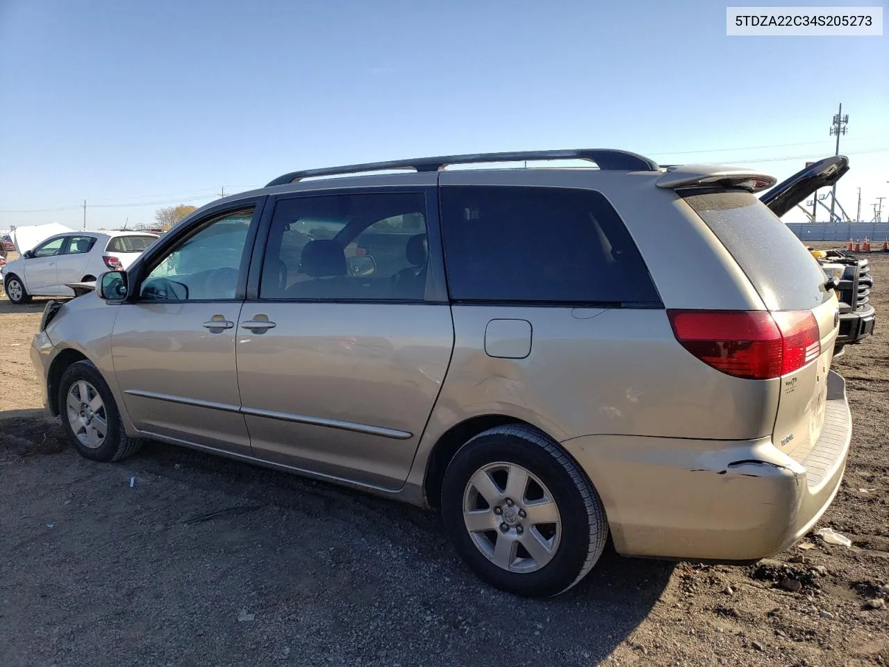 2004 Toyota Sienna Xle VIN: 5TDZA22C34S205273 Lot: 77166554