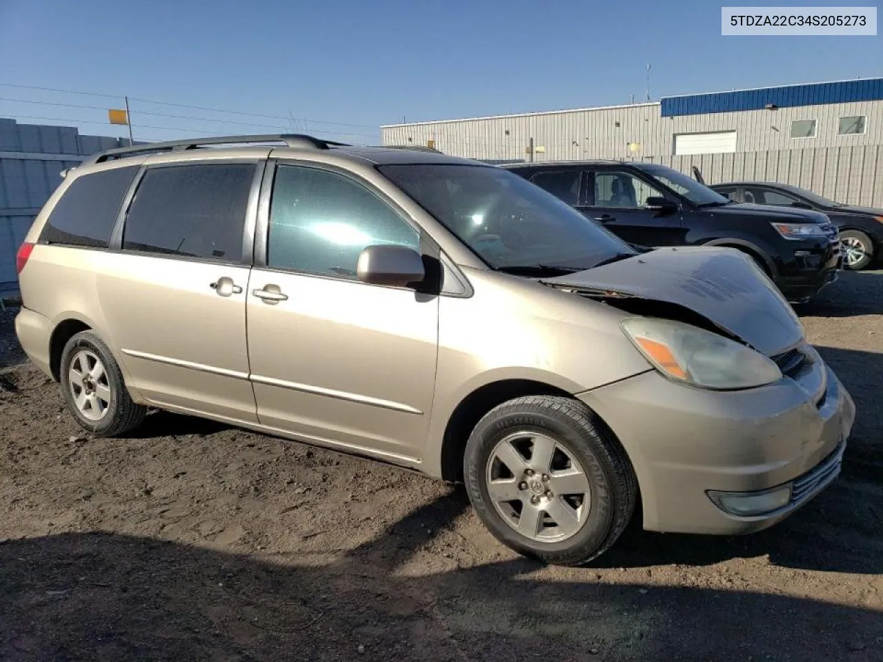 2004 Toyota Sienna Xle VIN: 5TDZA22C34S205273 Lot: 77166554