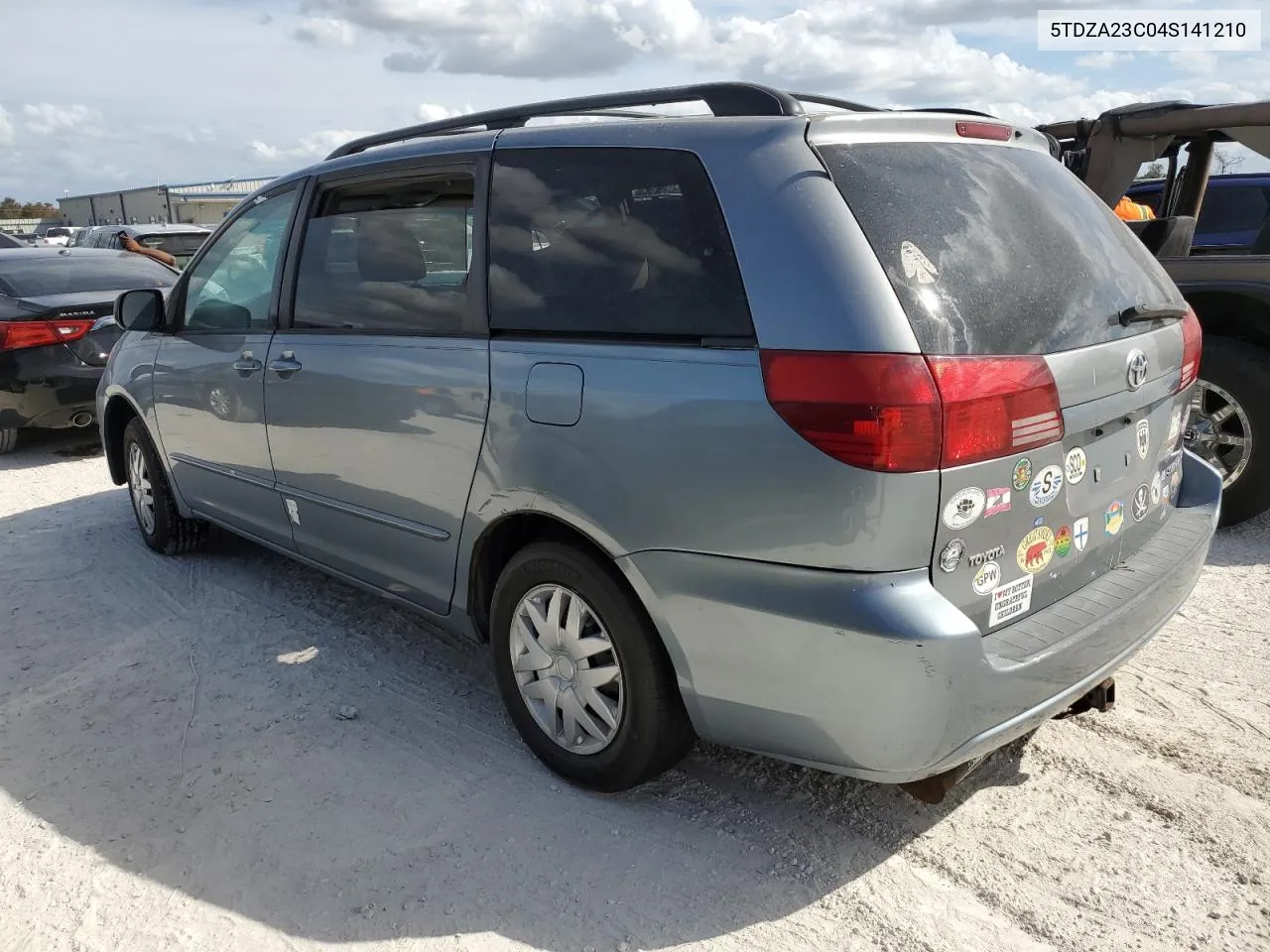 2004 Toyota Sienna Ce VIN: 5TDZA23C04S141210 Lot: 77177634