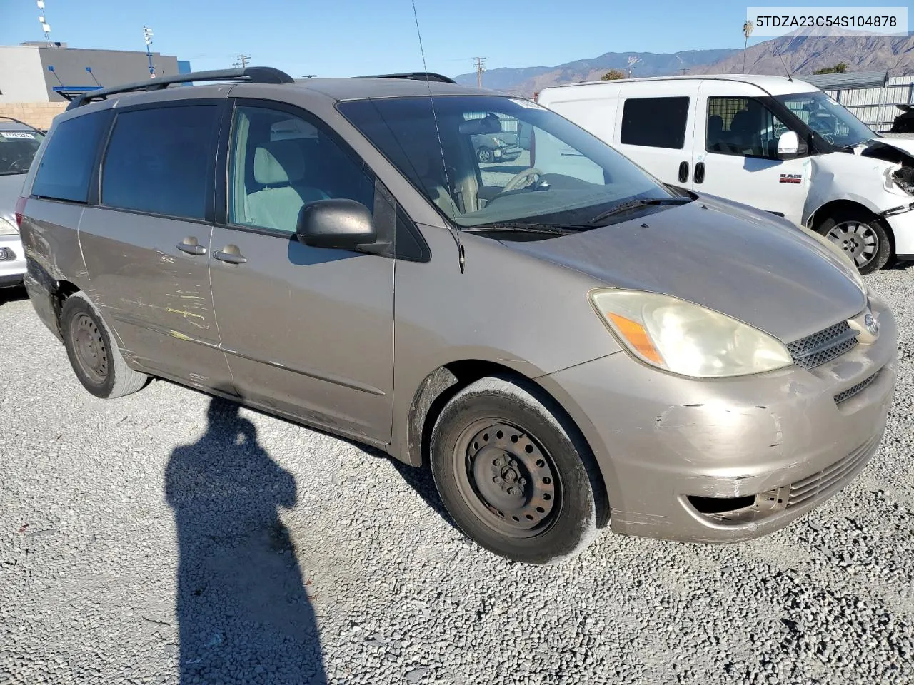 5TDZA23C54S104878 2004 Toyota Sienna Ce