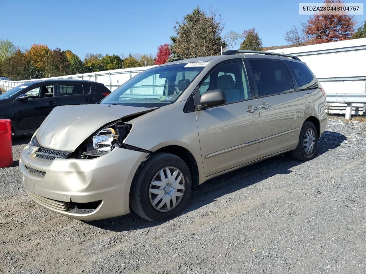 5TDZA23C44S104757 2004 Toyota Sienna Ce