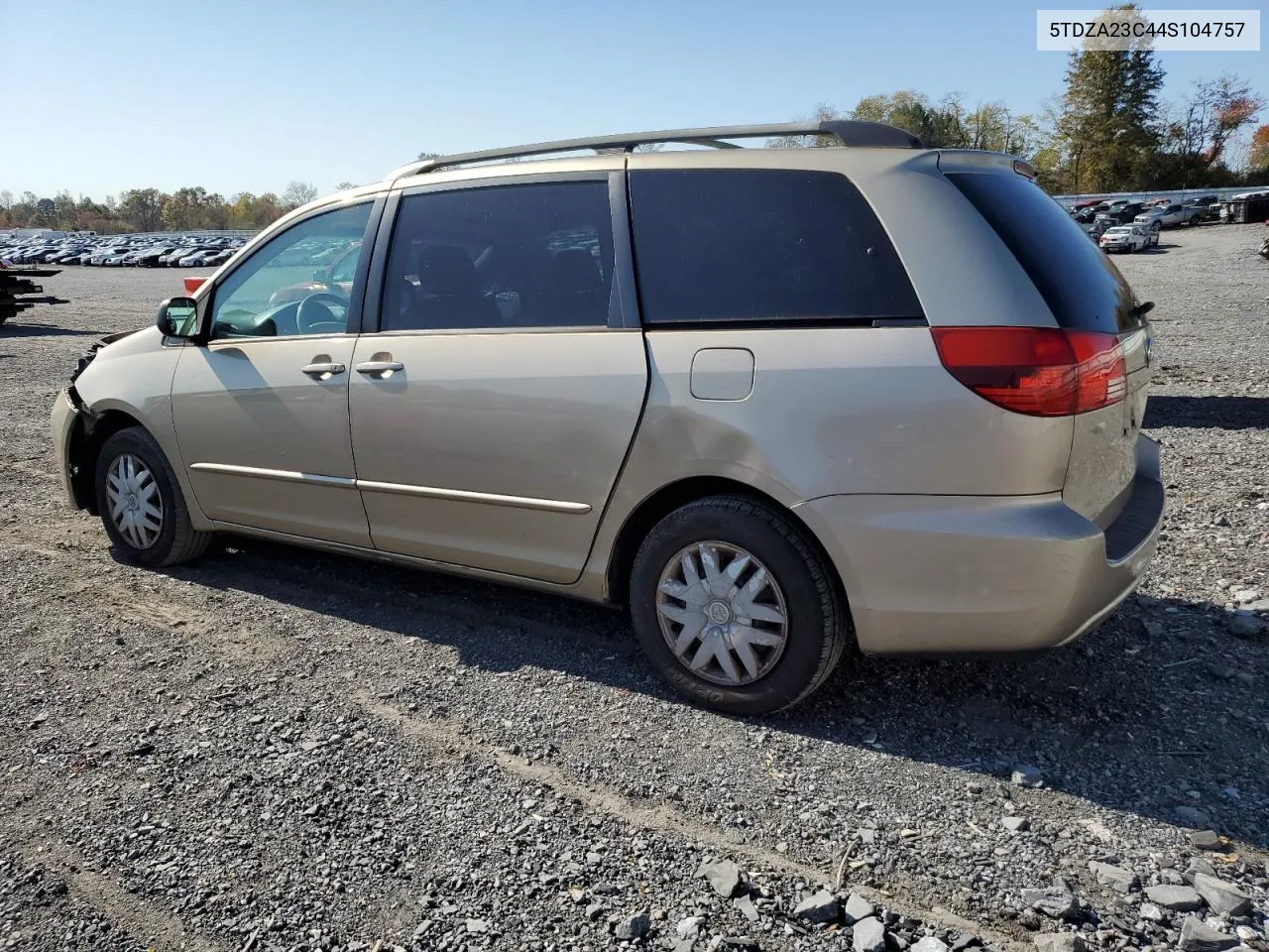 2004 Toyota Sienna Ce VIN: 5TDZA23C44S104757 Lot: 77537084