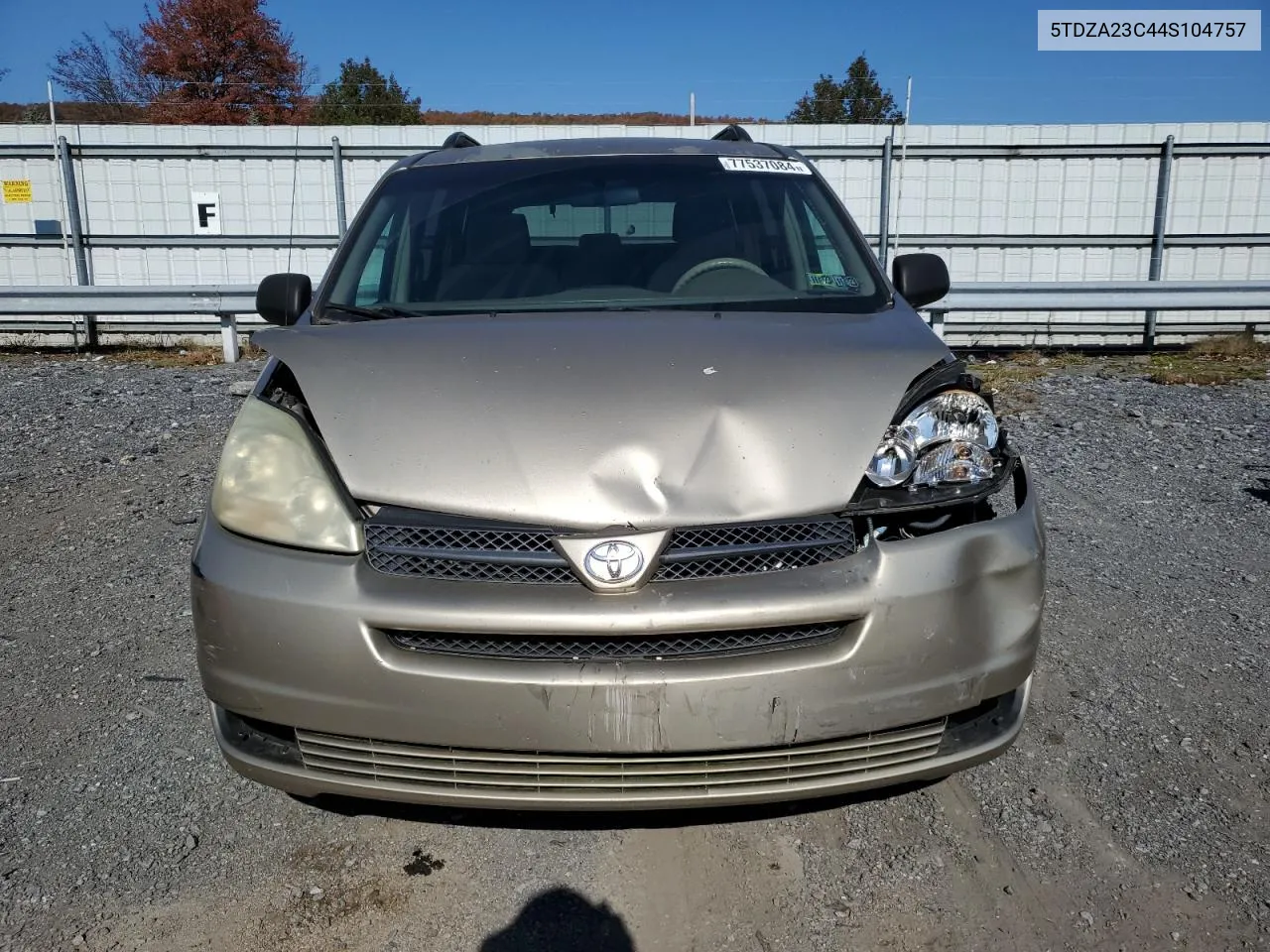 5TDZA23C44S104757 2004 Toyota Sienna Ce