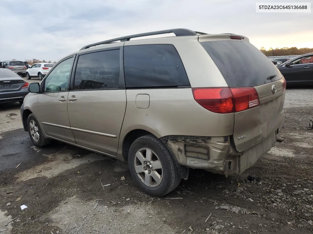 2004 Toyota Sienna Ce VIN: 5TDZA23C64S136688 Lot: 77575654