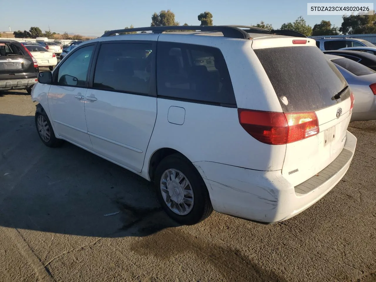 2004 Toyota Sienna Ce VIN: 5TDZA23CX4S020426 Lot: 77887054