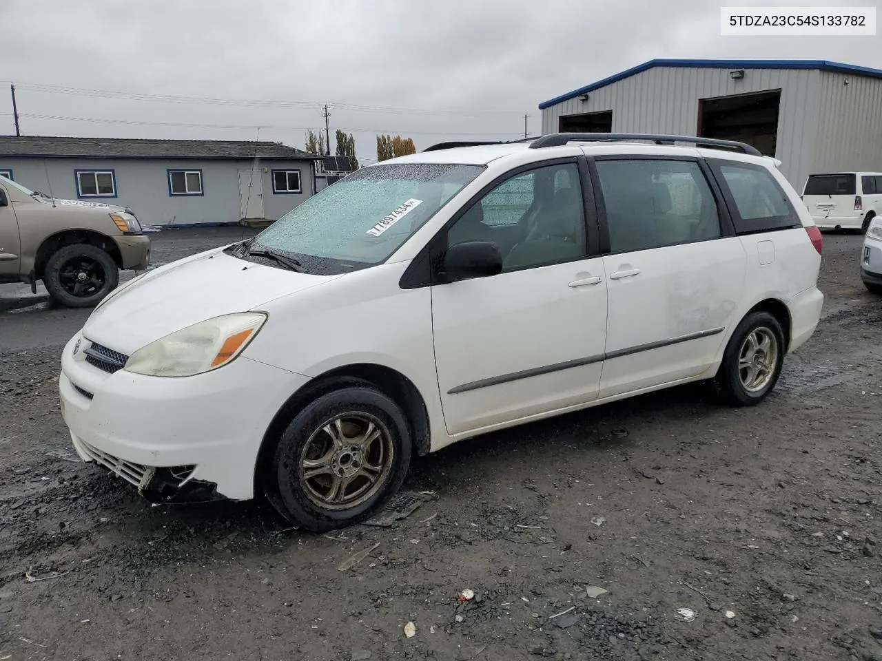 2004 Toyota Sienna Ce VIN: 5TDZA23C54S133782 Lot: 77897434