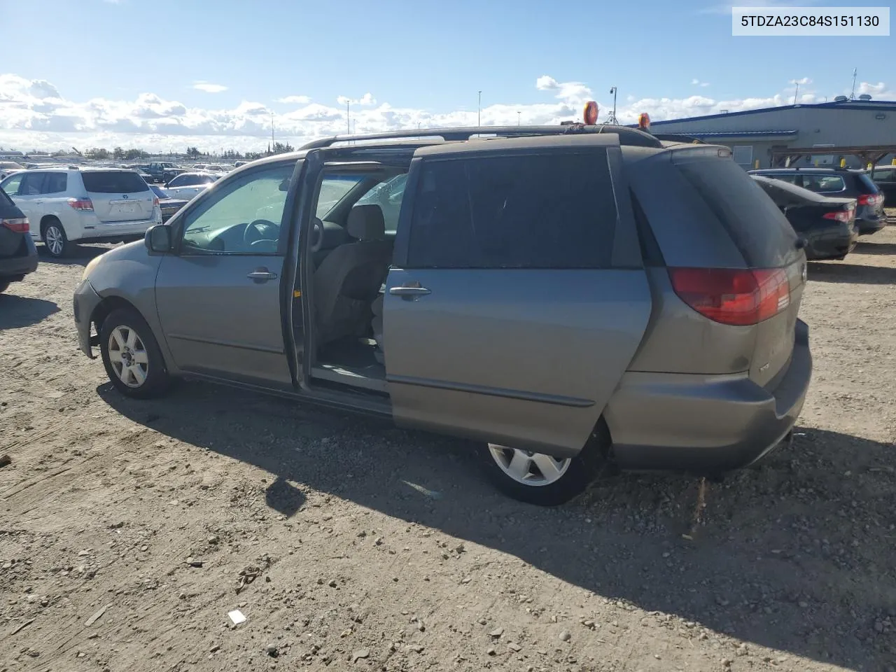 2004 Toyota Sienna Ce VIN: 5TDZA23C84S151130 Lot: 78254554