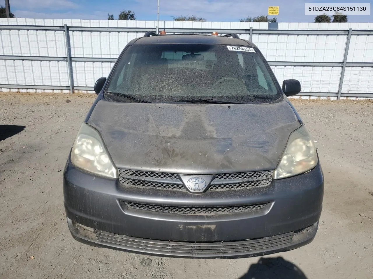 5TDZA23C84S151130 2004 Toyota Sienna Ce