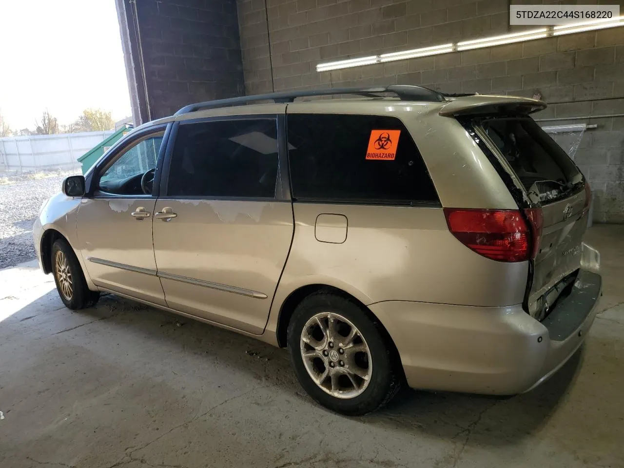 2004 Toyota Sienna Xle VIN: 5TDZA22C44S168220 Lot: 78404274