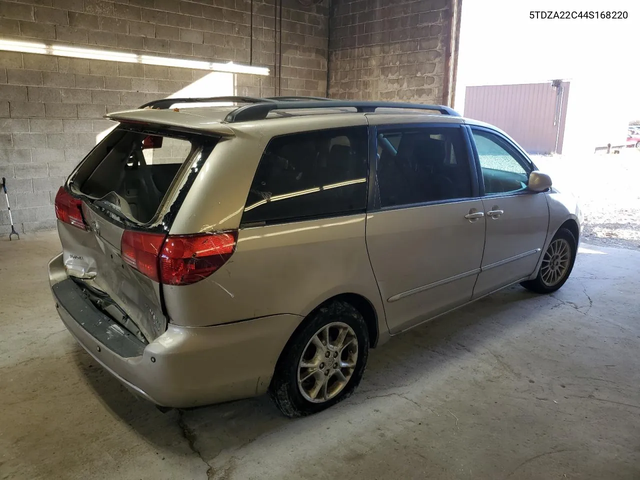 2004 Toyota Sienna Xle VIN: 5TDZA22C44S168220 Lot: 78404274