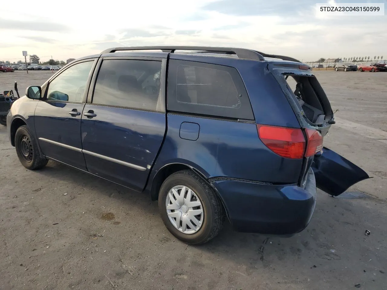 5TDZA23C04S150599 2004 Toyota Sienna Ce